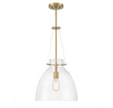 Savoy House 7-7006-1-322 - Foster 1-Light Pendant in Warm Brass