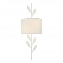 Crystorama 501-MT - Broche 8.5'' Matte White Sconce