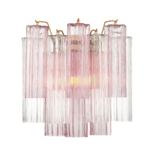 Crystorama ADD-303-AG-SP - Addis 14.5'' Aged Brass Sconce