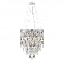 Crystorama HUD-A2219-CH - Hudson 22'' Polished Chrome Chandelier