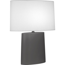 Robert Abbey MCR03 - Matte Ash Victor Table Lamp
