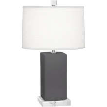 Robert Abbey MCR90 - Matte Ash Small Harvey Accent Lamp