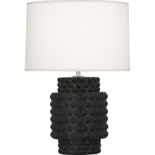 Robert Abbey MOS09 - Matte Obsidian Small Dolly Accent Lamp