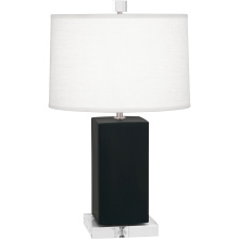 Robert Abbey MOS90 - Matte Obsidian Small Harvey Accent Lamp