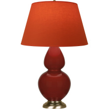 Robert Abbey OX20T - Oxblood Double Gourd Table Lamp