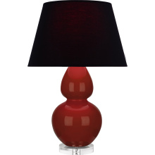 Robert Abbey OX23K - Oxblood Double Gourd Table Lamp