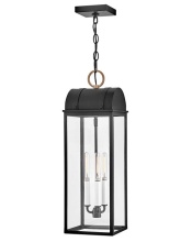 Hinkley Merchant 10662BK-BU - Large Hanging Lantern