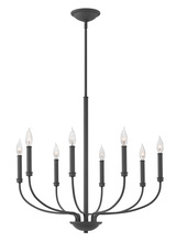 Hinkley Merchant 3076KZ - Medium Single Tier Chandelier