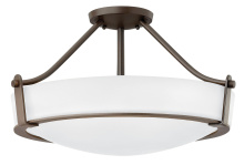 Hinkley Merchant 3221OB-WH - Medium Semi-Flush Mount