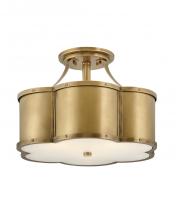 Hinkley Merchant 4444HB - Medium Semi-flush Mount
