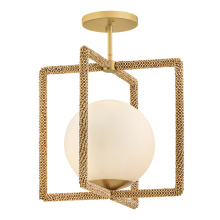 Hinkley Merchant 48511DXG - Medium Convertible Semi-Flush Mount