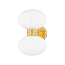 Hudson Valley 2402-AGB - OTSEGO Wall Sconce