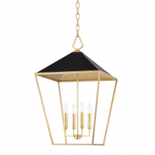 Hudson Valley 5718-GL/BK - Paxton Pendant
