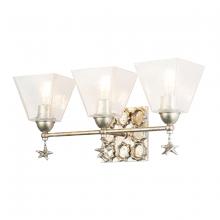 Lucas McKearn bb1002s-3 - Star 3 Light Vanity In Silver