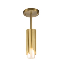 Lucas McKearn fm30209ab-1 - Marvel 1 Light Flush Mount - Pendant Aged Brass