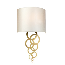 Lucas McKearn sc-curtis-medium-ab - Curtis 1 Light Medium Wall Sconce - Aged Brass