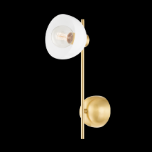 Mitzi by Hudson Valley Lighting H724101-AGB - Belle Wall Sconce