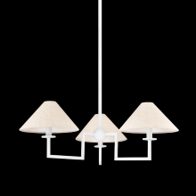 Mitzi by Hudson Valley Lighting H760803-TWH - Gladwyne Chandelier