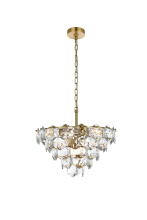Elegant 1050D20SG - Pendant D20"H12"L8 Satin Gold
