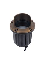 Elegant W123 - Cast brass well light with integrated canopy