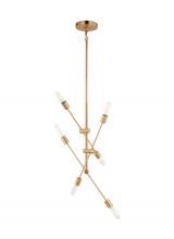 Visual Comfort & Co. Studio Collection 3100506EN7-848 - AXIS 6L MD CHAND-848