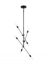 Visual Comfort & Co. Studio Collection 3200506EN7-112 - AXIS 6L LG CHAND-112