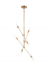 Visual Comfort & Co. Studio Collection 3200506EN7-848 - AXIS 6L LG CHAND-848