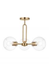 Visual Comfort & Co. Studio Collection 7755703EN7-848 - CODYN 3L SEMFLUSH-848