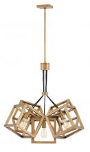 Fredrick Ramond Merchant FR42444BBZ - Medium Single Tier Chandelier