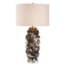 Uttermost 30649 - Uttermost Cuoco Mottled Brown Table Lamp